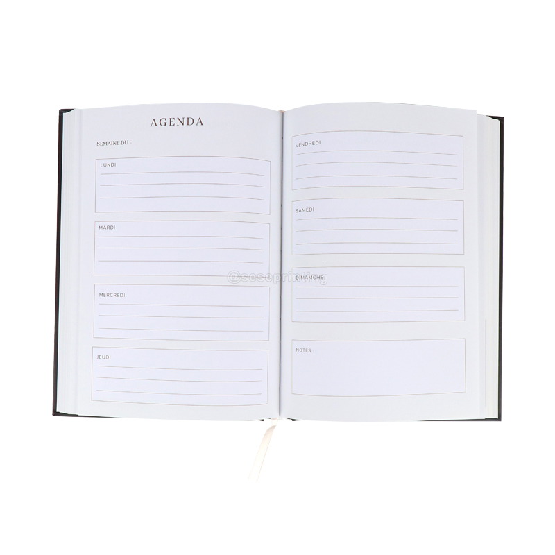 Custom Planner Hardcover Self Talk Journal Notebook Printing