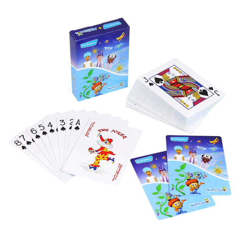 Playing Cards Printing 54 Poker Cards Custom Paper Card Game