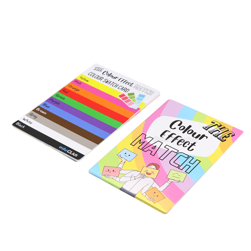 The Colour Effect Match Card Game Custom Flash Cards Printing