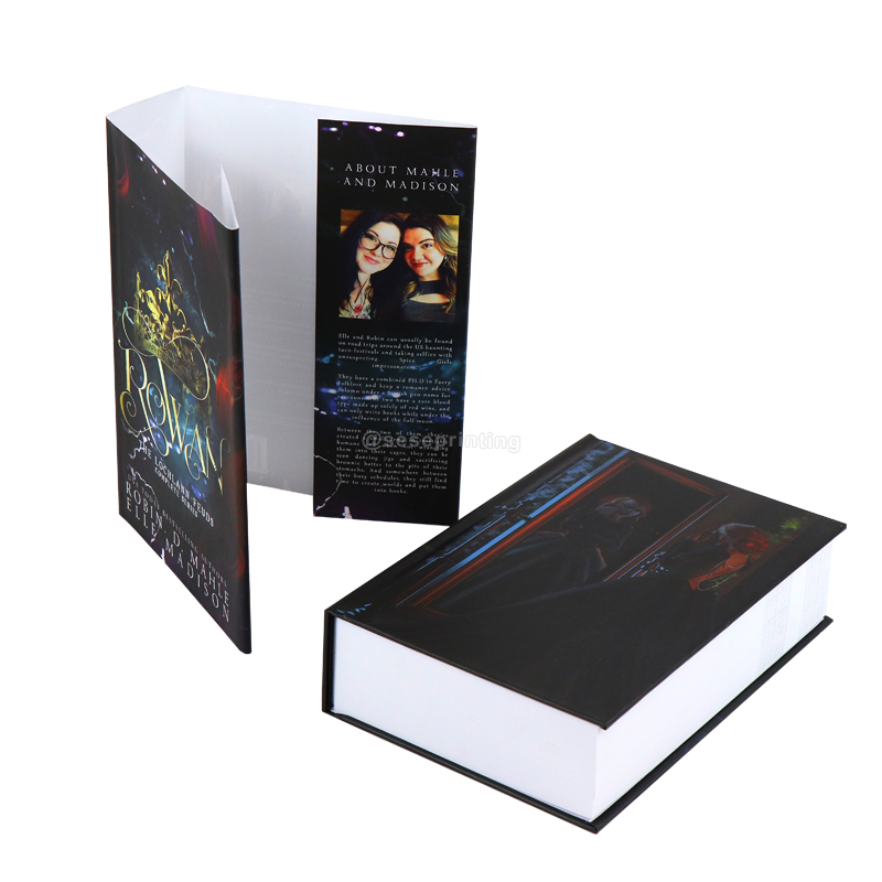 Self-Publishing Novel Printing Hardcover Book with Dust Jacket