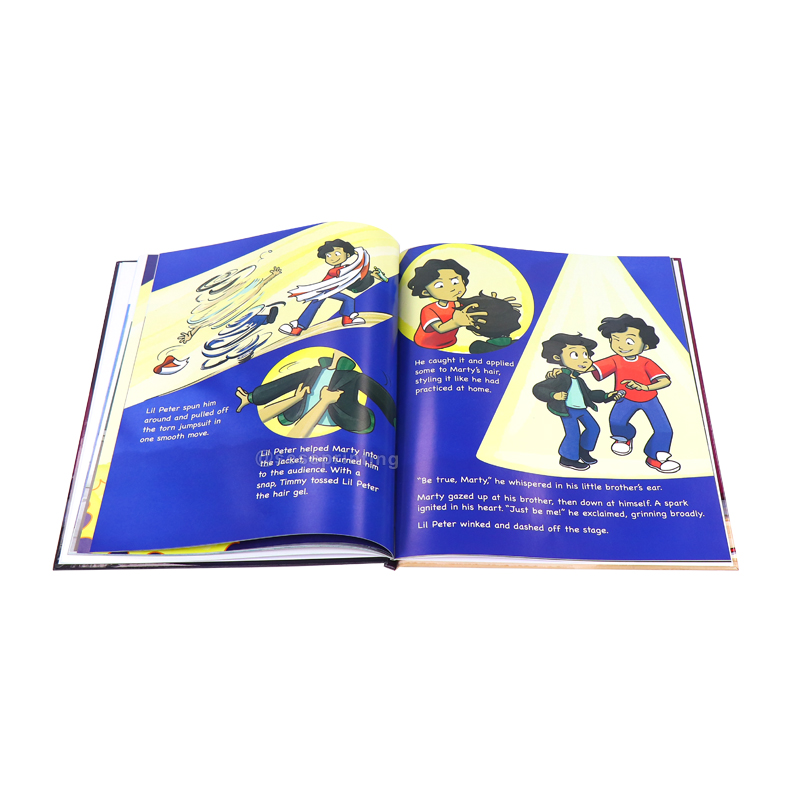 Custom Children Books Printing Kid Heartwarming Story Book