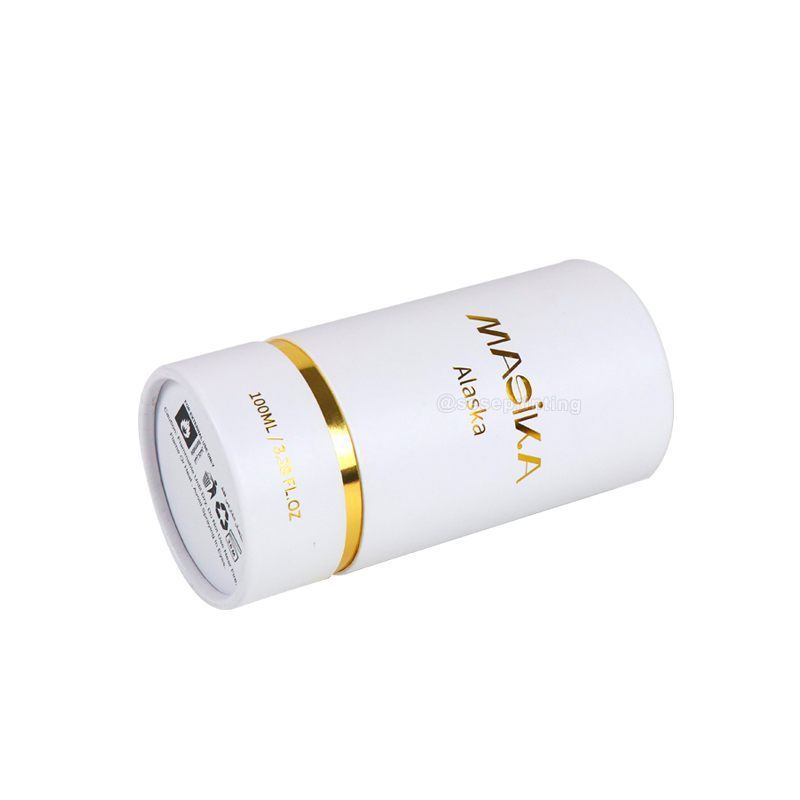 Packaging Box Printing 100ml Cylinder Round Box for Cosmetic