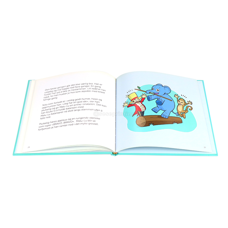 Publishing Animal Story Book Printing Hardcover Children Books