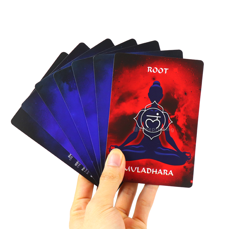 Affirmation Healing Cards for Awakening and Balancing Your Chakra