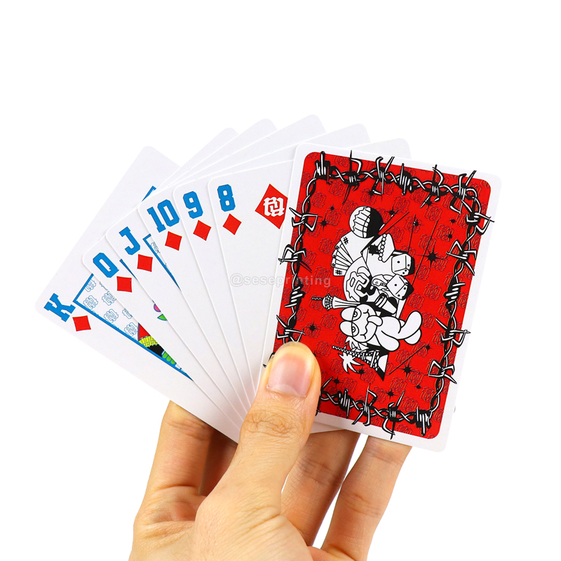 Printing Table Game Card Custom Playing Cards Manufacturer
