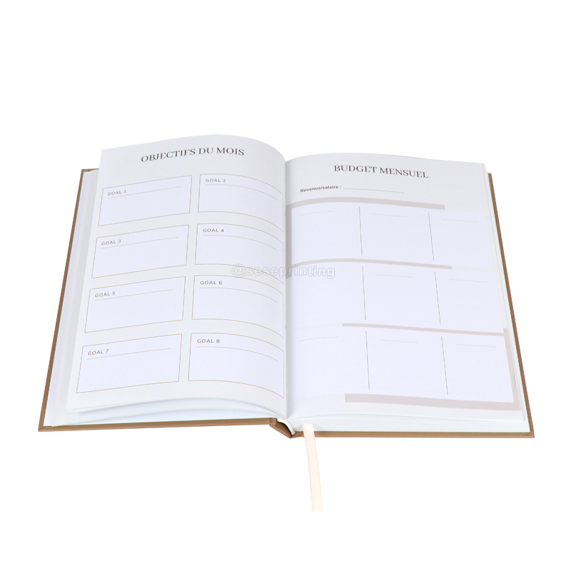 Budget Planner Personalized Hardcover Planner Journal Printing