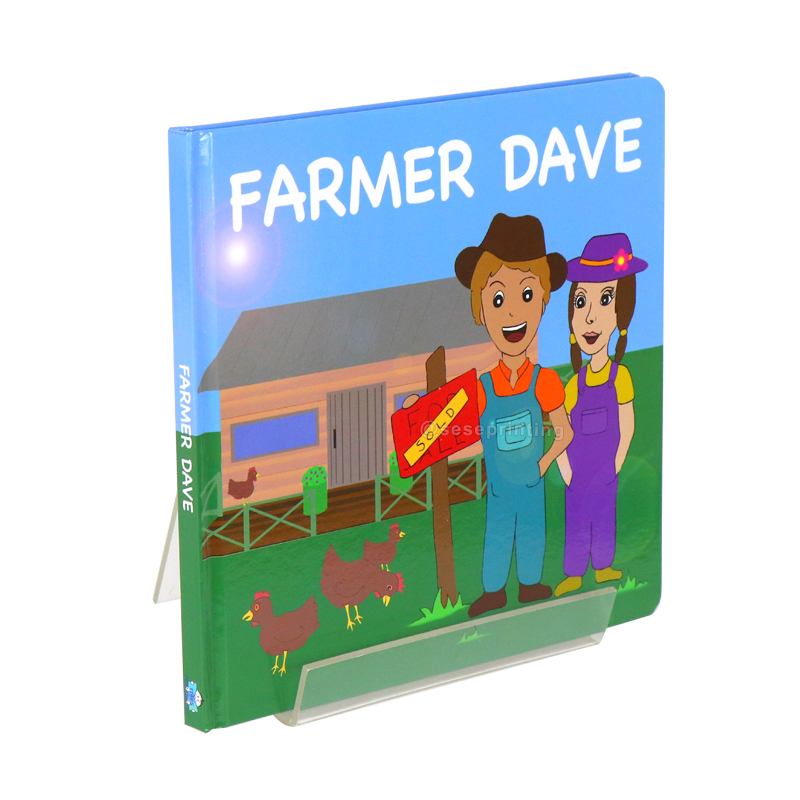 Book Manufacturer Custom Children Board Book Printing Service