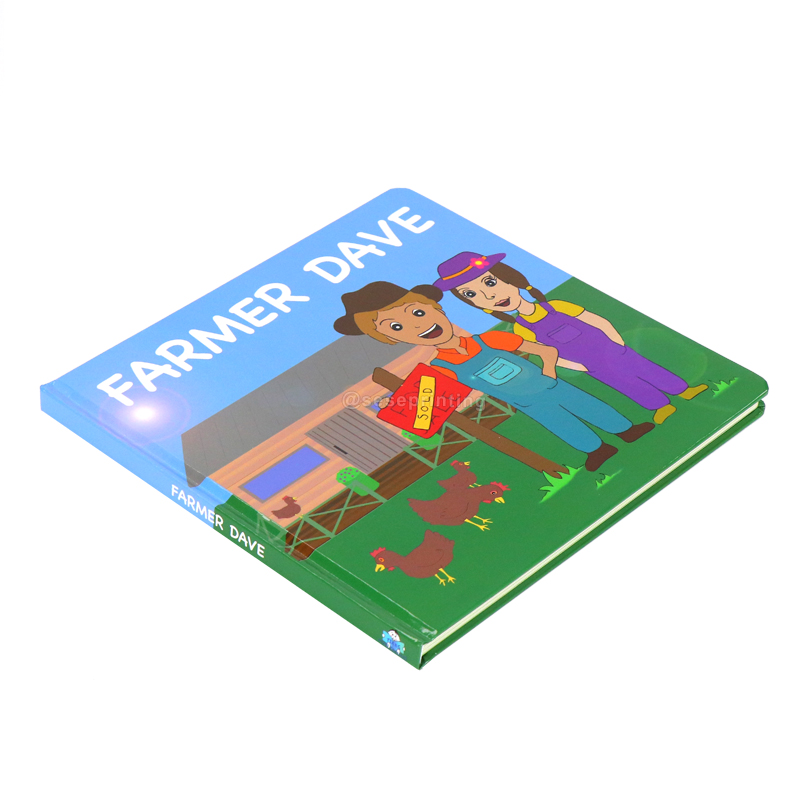 Book Manufacturer Custom Children Board Book Printing Service