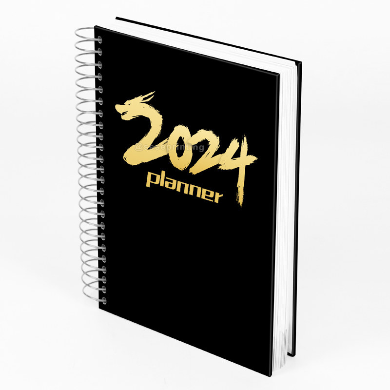 Hardcover Planners and Notebooks Custom Spiral Journal Printing