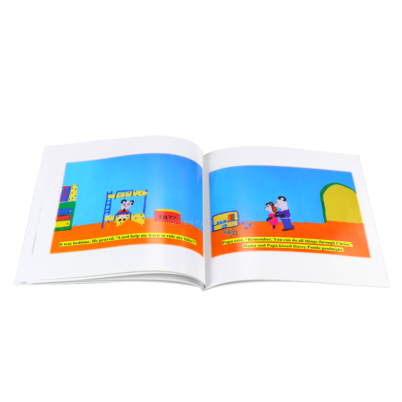 Children Book Printed Paperback Kid Illustration Book Manufacturer