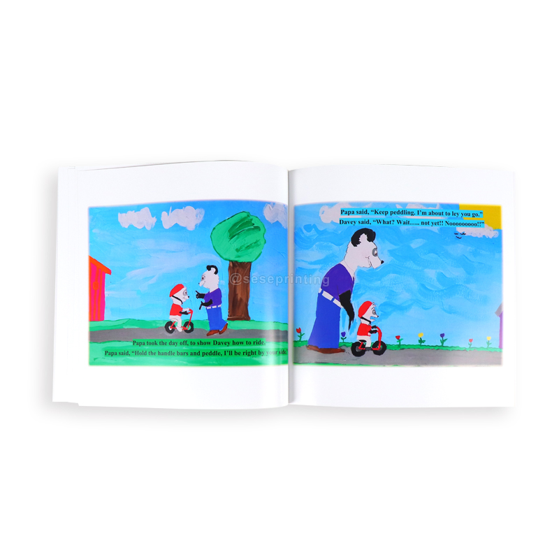 Children Book Printed Paperback Kid Illustration Book Manufacturer