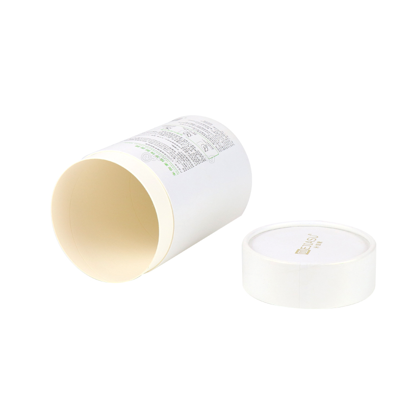 Printed Push Up Paper Tube Packaging Cosmetic Cylinder Round Box