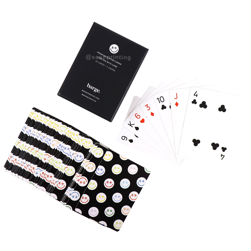 Professional Paper Playing Card Printing Classical 54 Poker Cards