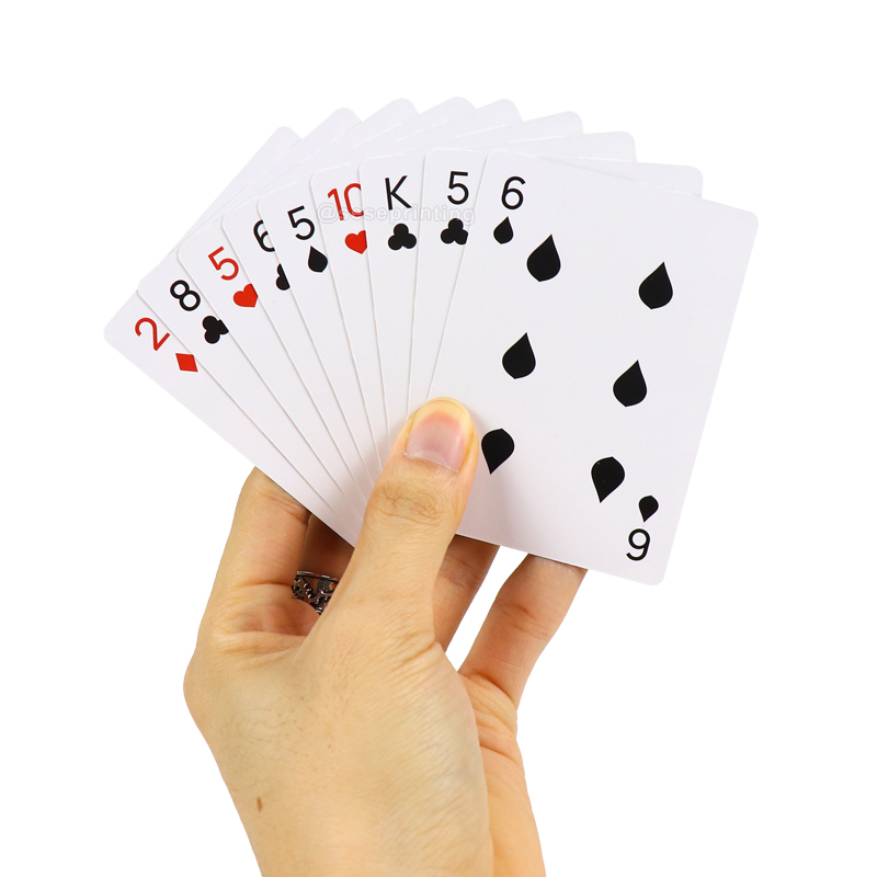 Professional Paper Playing Card Printing Classical 54 Poker Cards