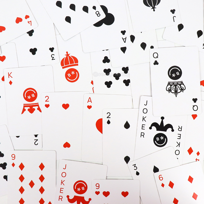 Professional Paper Playing Card Printing Classical 54 Poker Cards