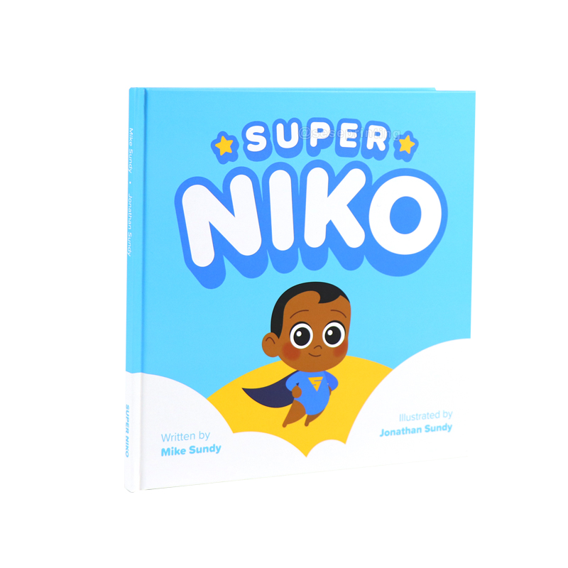 Customized Book Printing Hardbound Children Illustrated Story Book