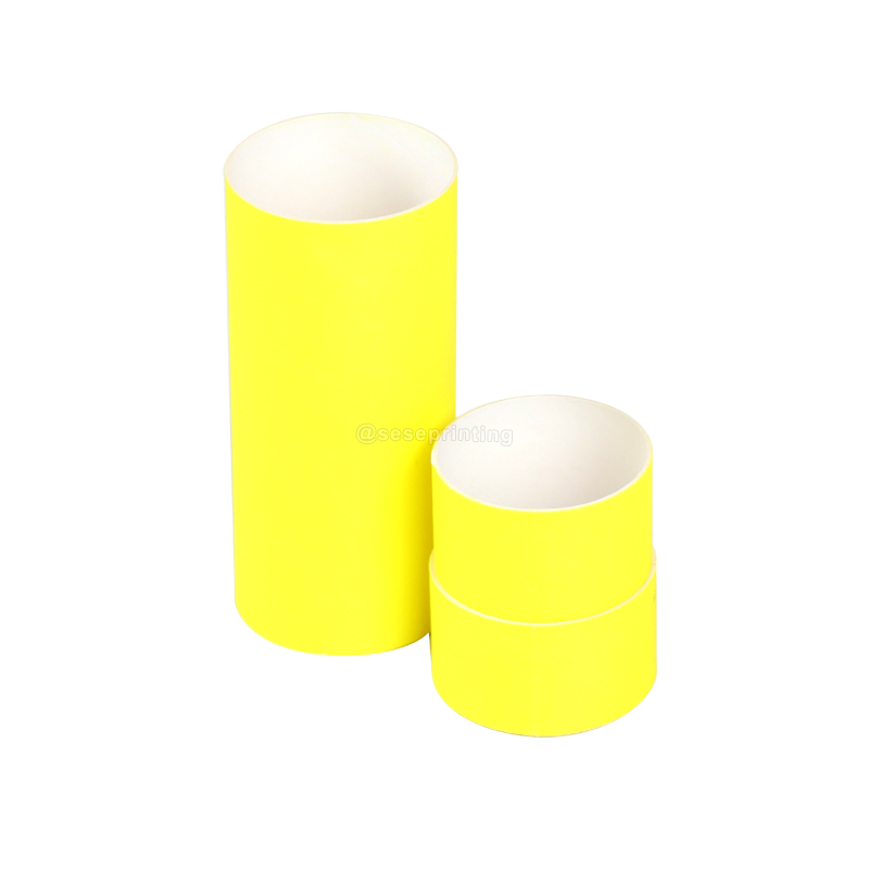 Custom Printed Tea Coffee Candle Paper Tube Packaging Boxes