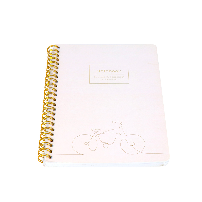 A5 Spiral Binding Softcover Notebook Printed Journals Manufacturer