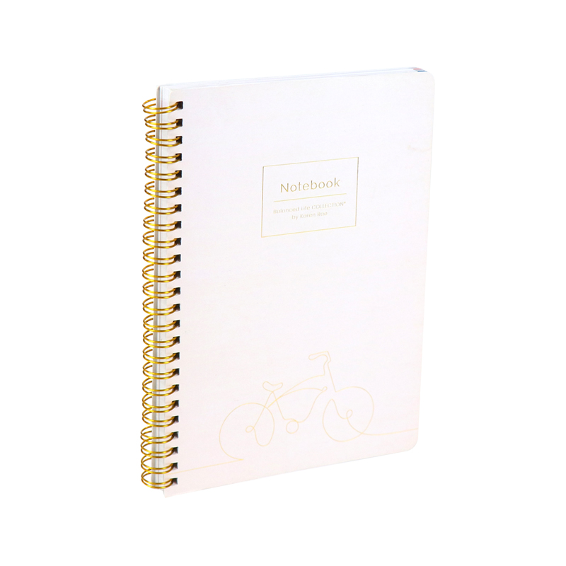 A5 Spiral Binding Softcover Notebook Printed Journals Manufacturer