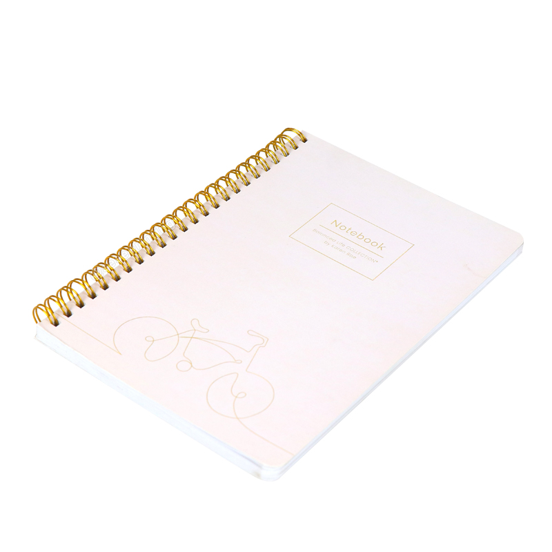 A5 Spiral Binding Softcover Notebook Printed Journals Manufacturer