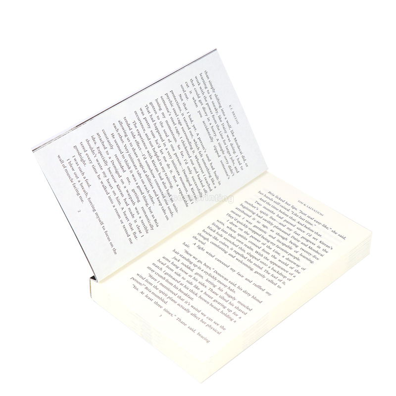 Publishing Book Printing Custom Foiled Paperback Novel Books