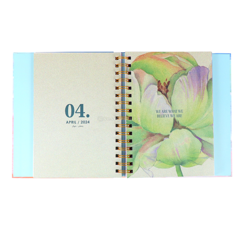 Personalized Planner Notebook Printed with Custom Inside Pages