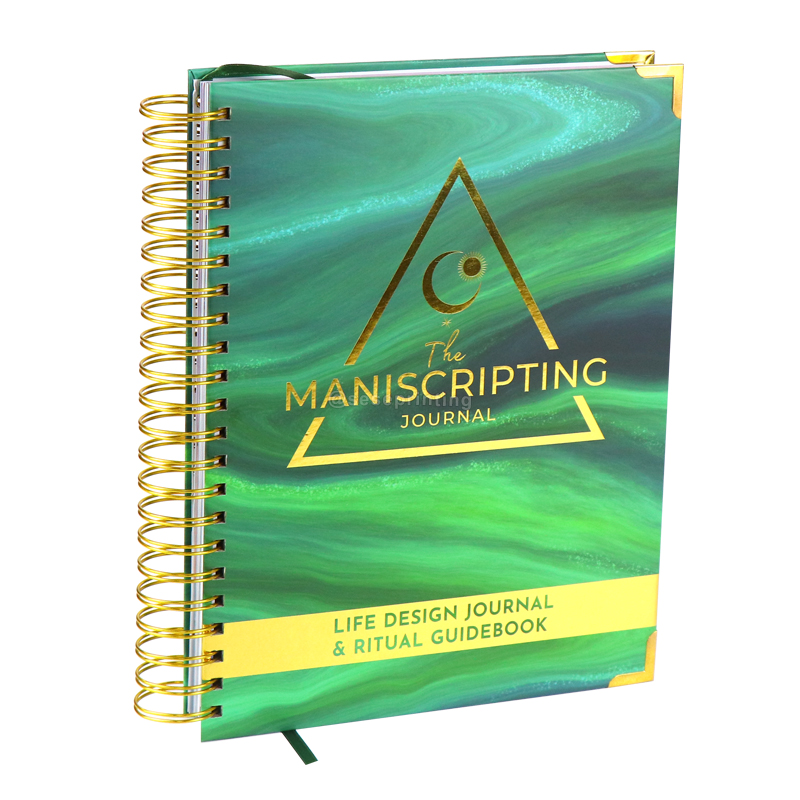 Custom Your Design Maniscripting Journal Spiral Notebook Printing