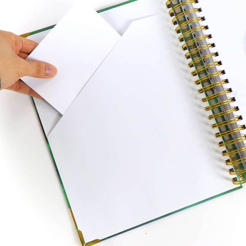 Custom Your Design Maniscripting Journal Spiral Notebook Printing