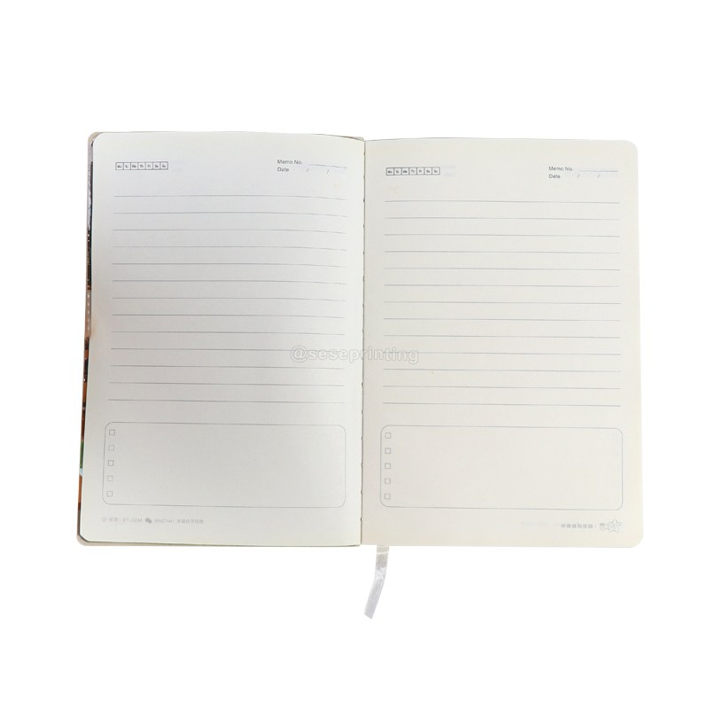 Custom Logo Notepad PU Leather Notebook Printing Journal Diary