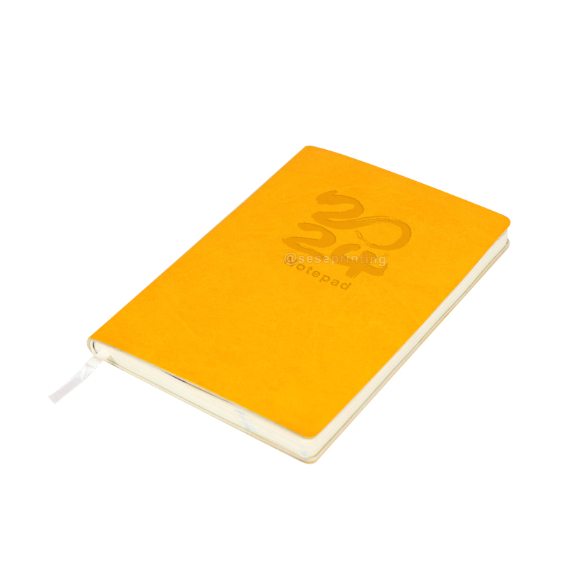 Custom Logo Notepad PU Leather Notebook Printing Journal Diary