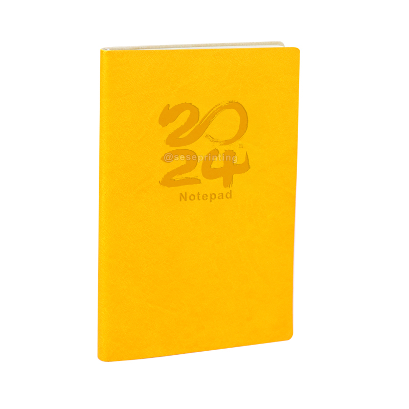 Custom Logo Notepad PU Leather Notebook Printing Journal Diary