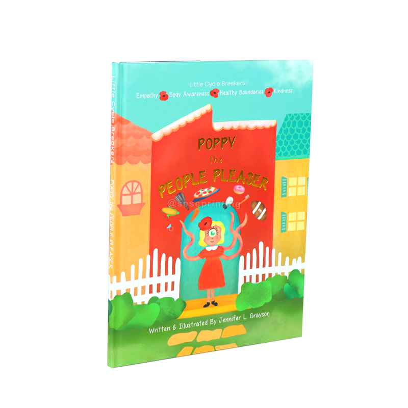 Printing Kids Educational Illustration Books Publishing Service