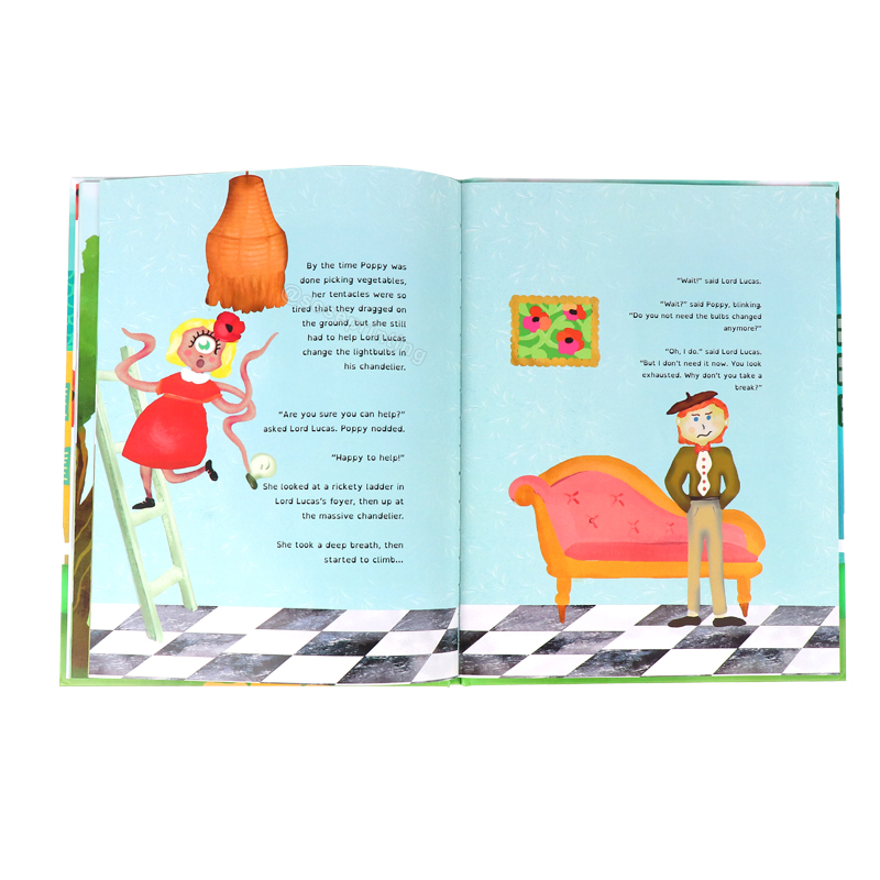 Printing Kids Educational Illustration Books Publishing Service