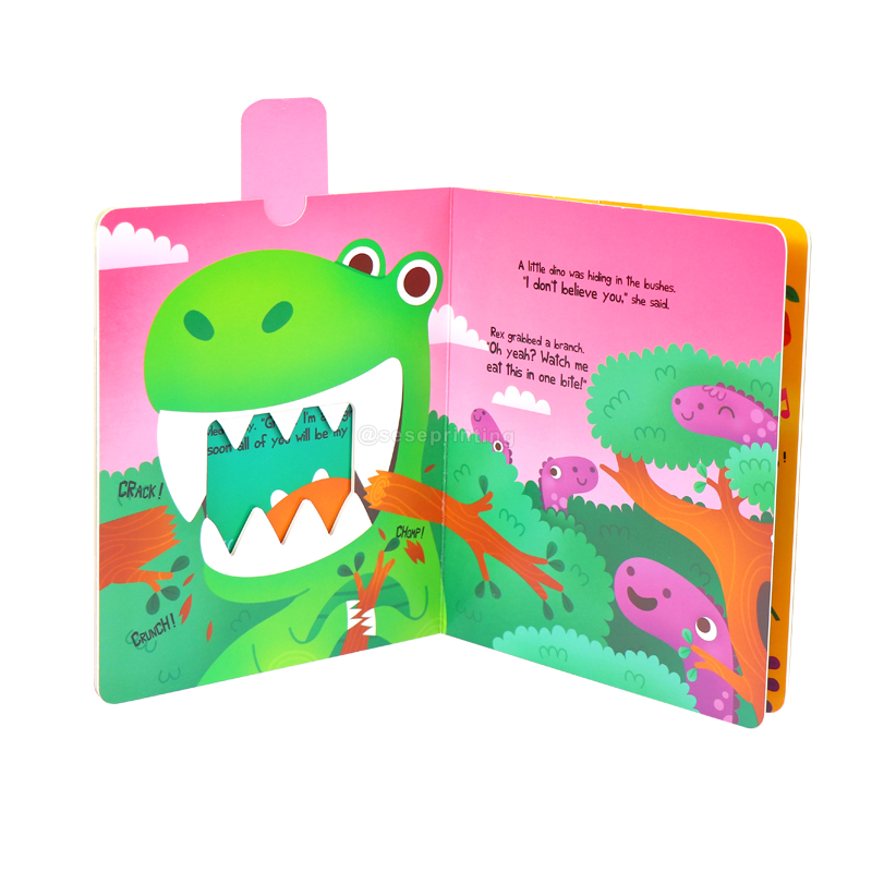 Printing Custom Interactive Hardcover Cardboard Book for Kids