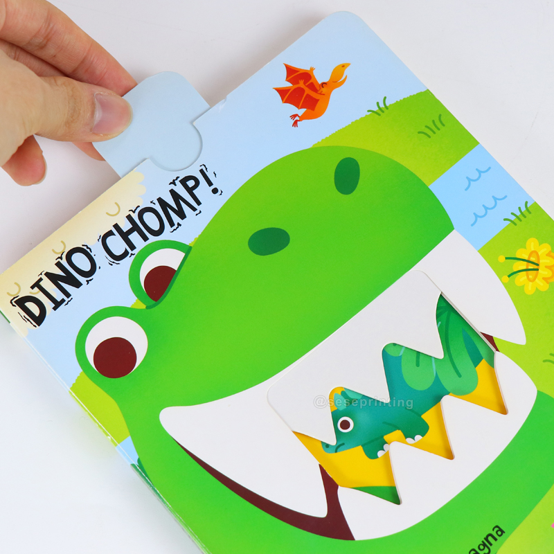 Printing Custom Interactive Hardcover Cardboard Book for Kids
