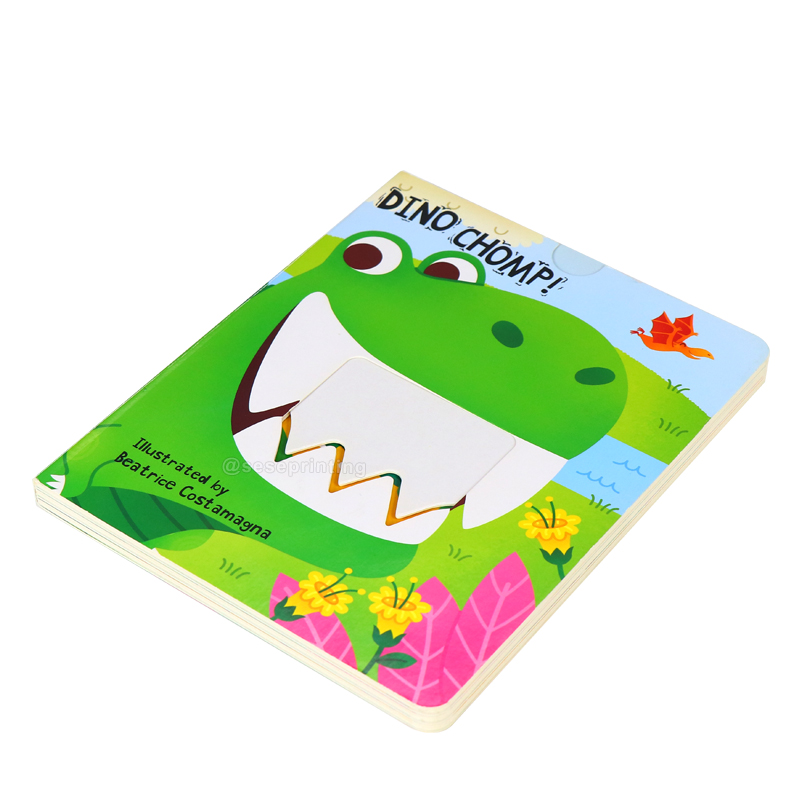 Printing Custom Interactive Hardcover Cardboard Book for Kids