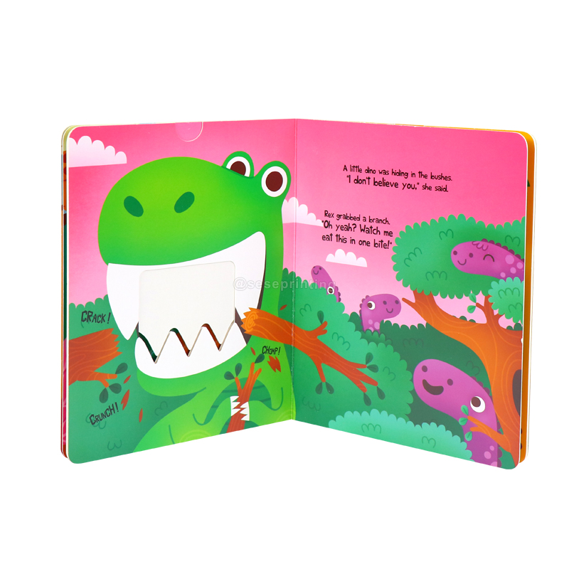 Printing Custom Interactive Hardcover Cardboard Book for Kids