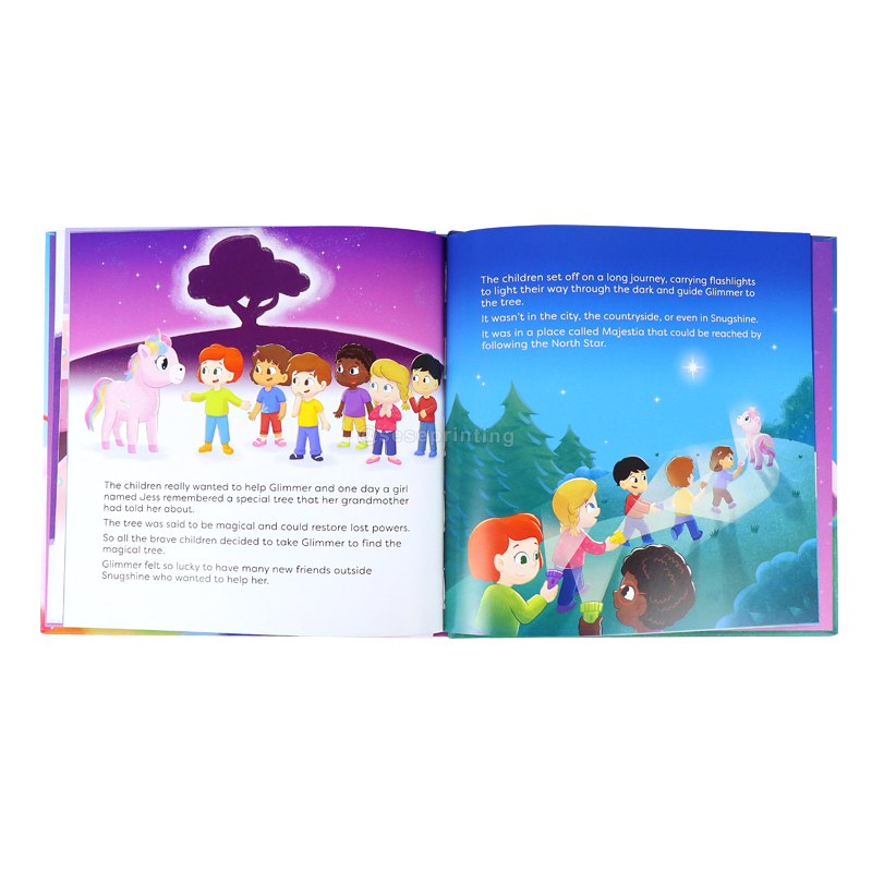 Publishing Hardcover Children Illustration Picture Book Printing