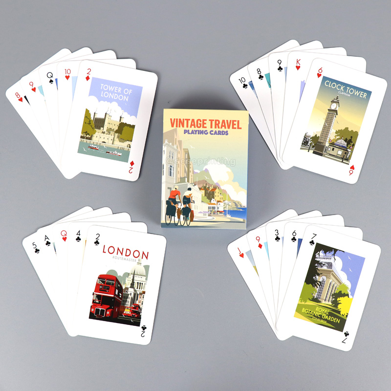 Custom Playing Card Printing Card Game with Your Own Brand Design