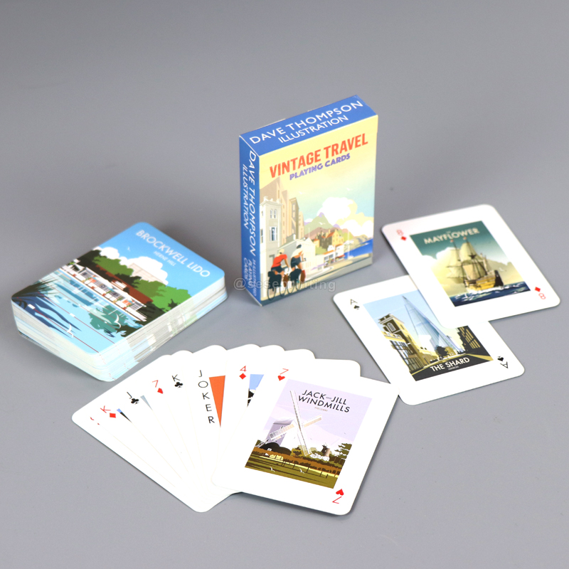 Custom Playing Card Printing Card Game with Your Own Brand Design
