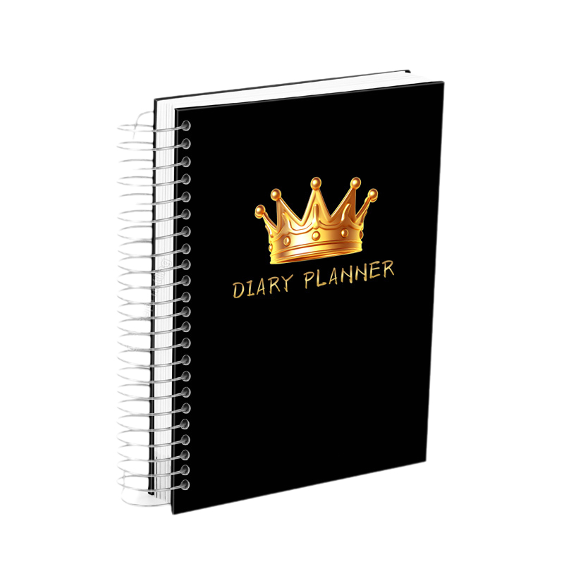Custom Printing Spiral Daily Weekly Life Planner Undated Diary