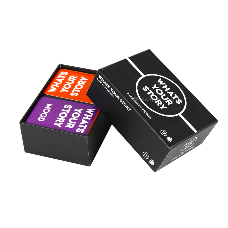 Custom High-Quality Full Color Printing for Two Card Decks in a Rigid Box