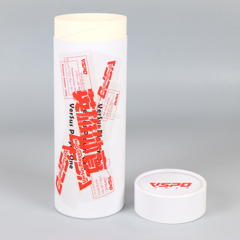 Custom Paper Push Up Tube Packaging Printing Cardboard Round Box