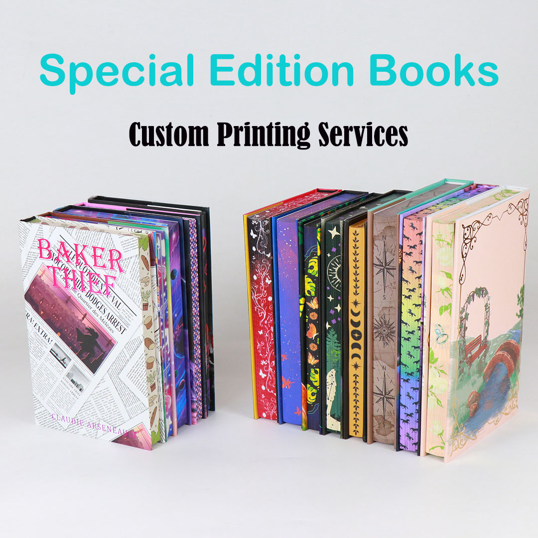 Printing Unique Binding and Finishes for Special Edition Books