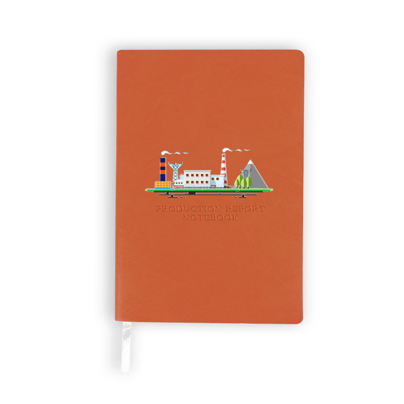 Personalized Pu Leather Notepad Printing Report Notebook Journal