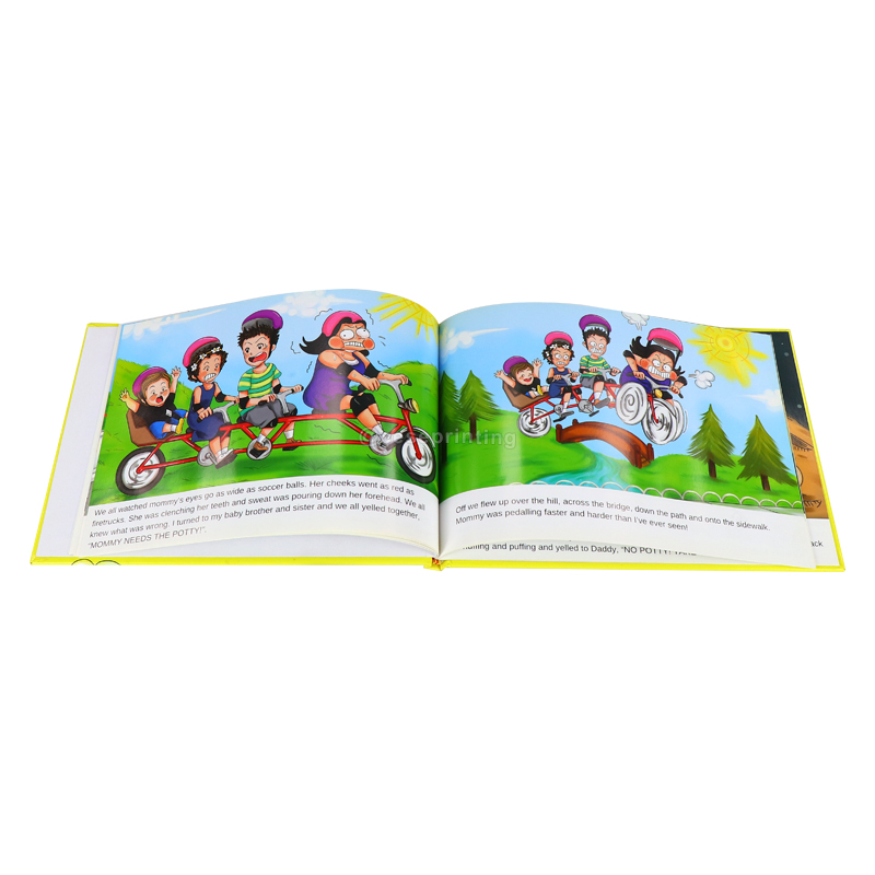 Personalized Glossy Hardcover Children Illustration Book Printing