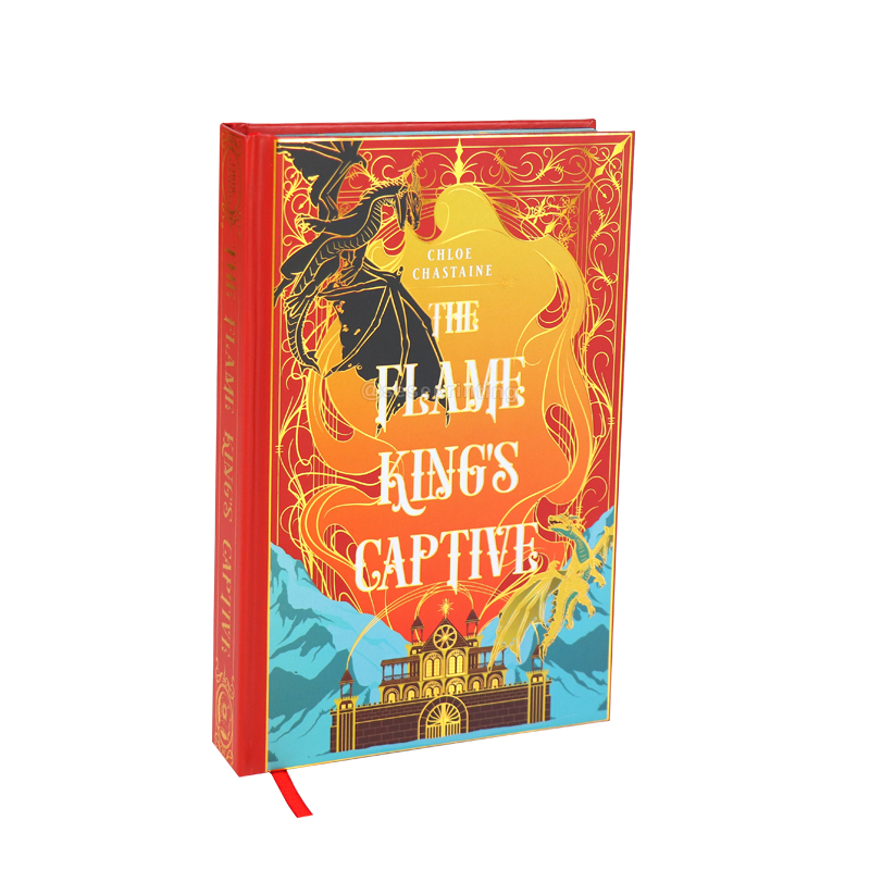 Special Edition Hardcover Book Printing with Sprayed Edges