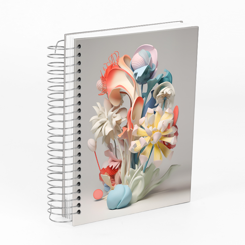 Hardcover Spiral Agenda Printing Undated Planner Manufacturer