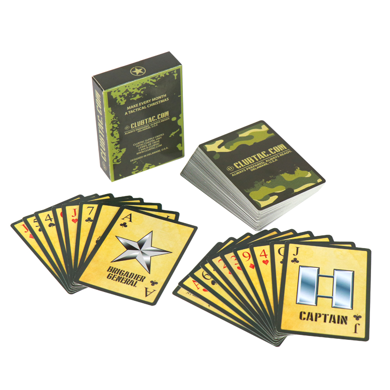 Custom Card Game Personalized Advertising Playing Cards Printing