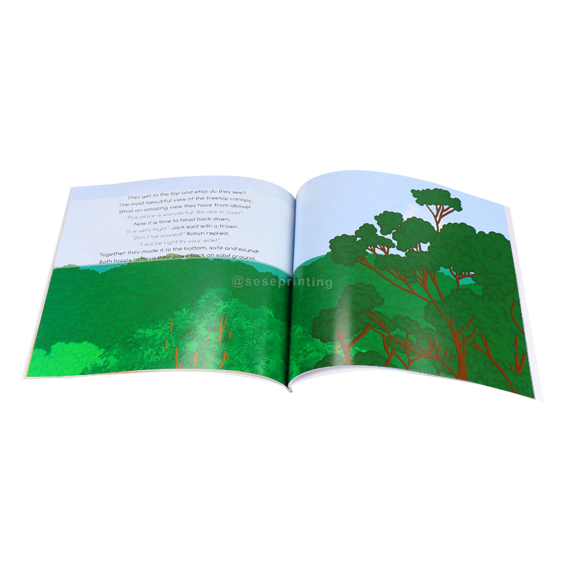 China Manufacturer Softcover Children Illustration Picture Books